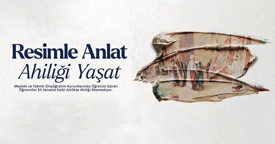 Aksaray'da Öğrenciler Ahilik Değerlerini Resimle Yarıştıracak