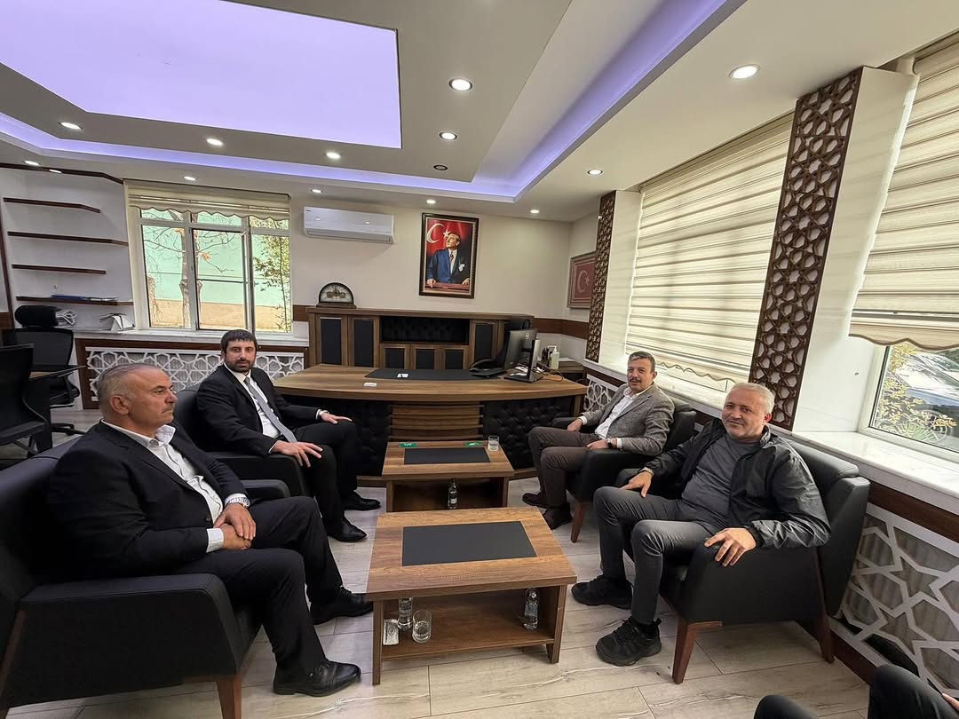 AK Parti Aksaray İl Başkanı Hamza Aktürk, DSİ'de İstişarede Bulundu