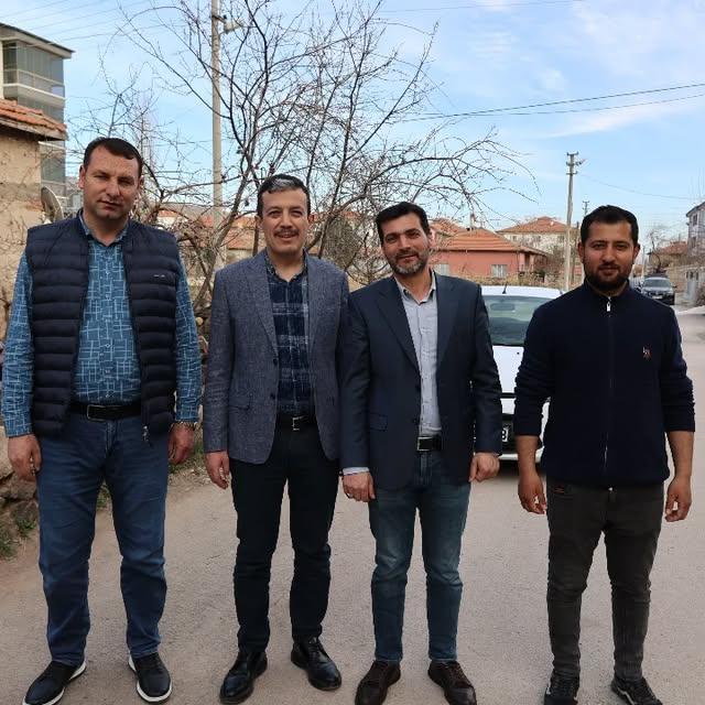 AK Parti İl Başkanı Aktürk, Pınar Mahallesinde İftar Öncesi Ziyaretlerde Bulundu