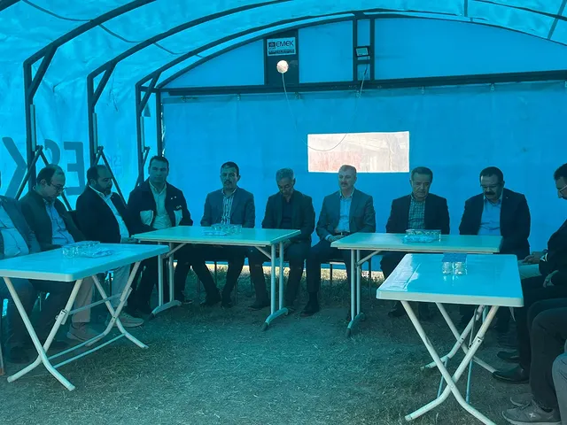 Aksaray AK Parti Delegasyonu, Eskil Belediye Başkanı Zavlak'a Taziye Ziyareti Yaptı