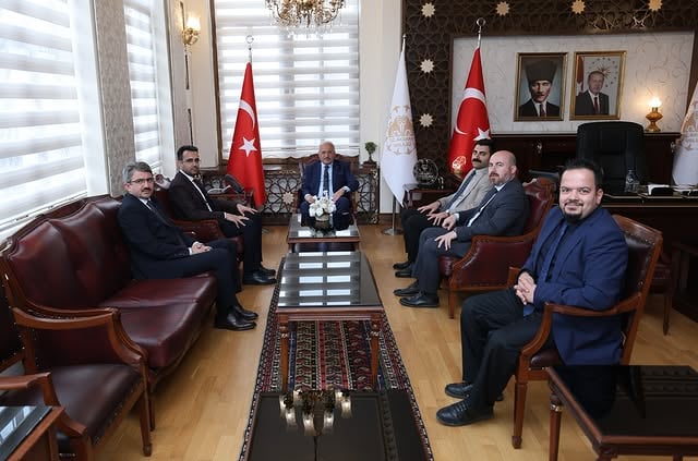 Aksaray Valisi Kumbuzoğlu, Sağlık Müdürlüğü Heyetini Kabul Etti