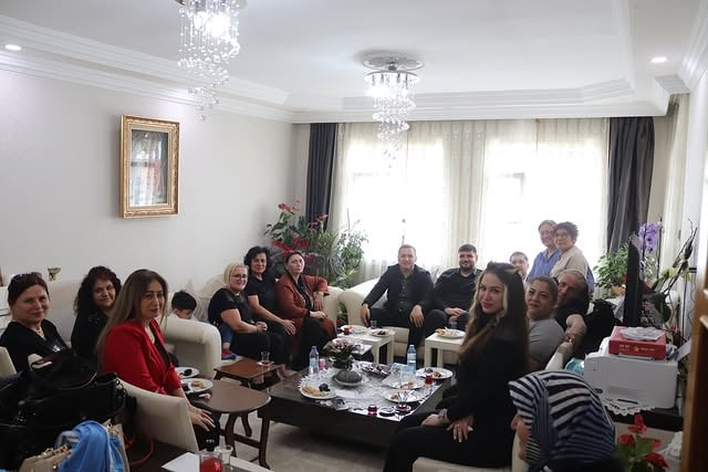 İYİ Parti Aksaray Heyeti Kadın Politikaları Başkanı Naciye Akkuş Türk'ü Ziyaret Etti