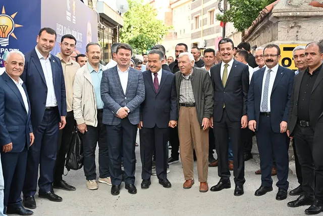 Aksaray'da Kurban Bayramı Coşkusu: Başkan Dinçer Teşkilatla Bayramlaştı