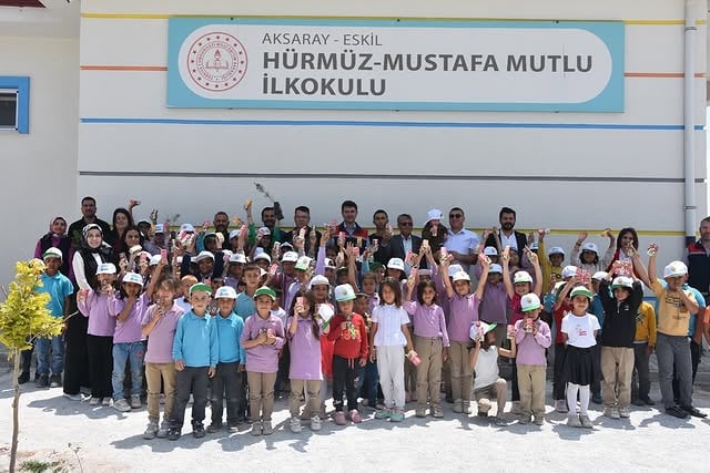 Aksaray'da Minik Ellerle Geleceğe Nefes: Eskil'de Fidan Dikim Etkinliği