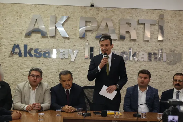 Aksaray AK Parti Teşkilatı Bayramlaşma Programıyla Buluştu