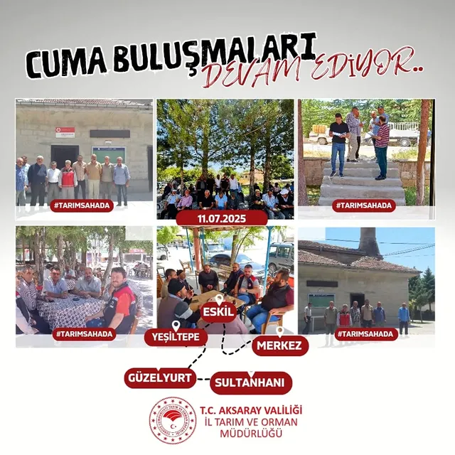Aksaray'da Tarımsal Üretim Planlaması ve Destekleme Modeli Bilgilendirme Toplantısı Yapıldı