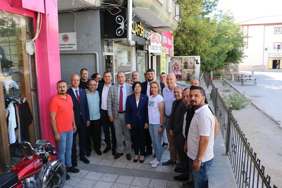 Aksaray'da Türk Metal Sendikası Ziyareti Gerçekleşti