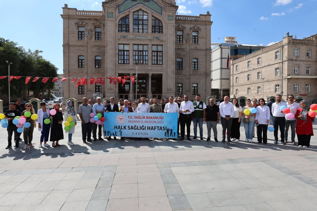 Aksaray'da Halk Sağlığı Haftası Kutlandı