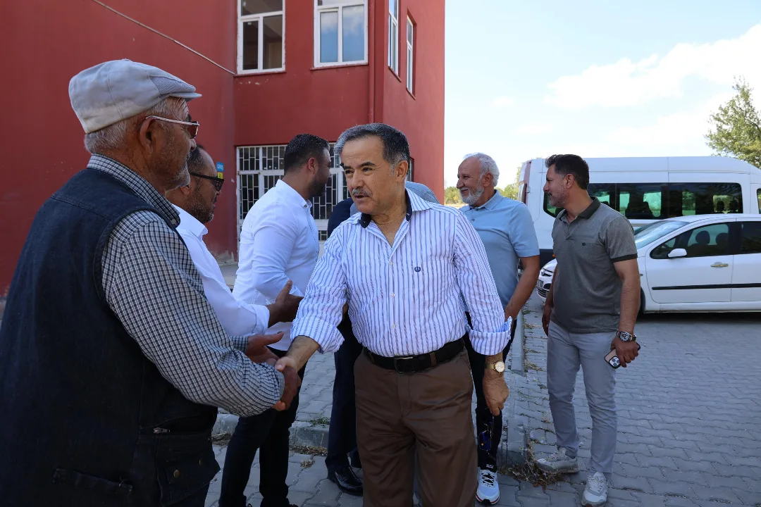 AK Parti Aksaray İl Başkanı Aktürk, Ağaçören Kırımini Köyü'nü Ziyaret Etti