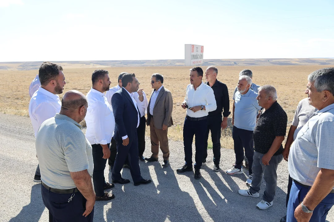 Aksaray'da Yol Çalışmaları Yerinde İncelendi