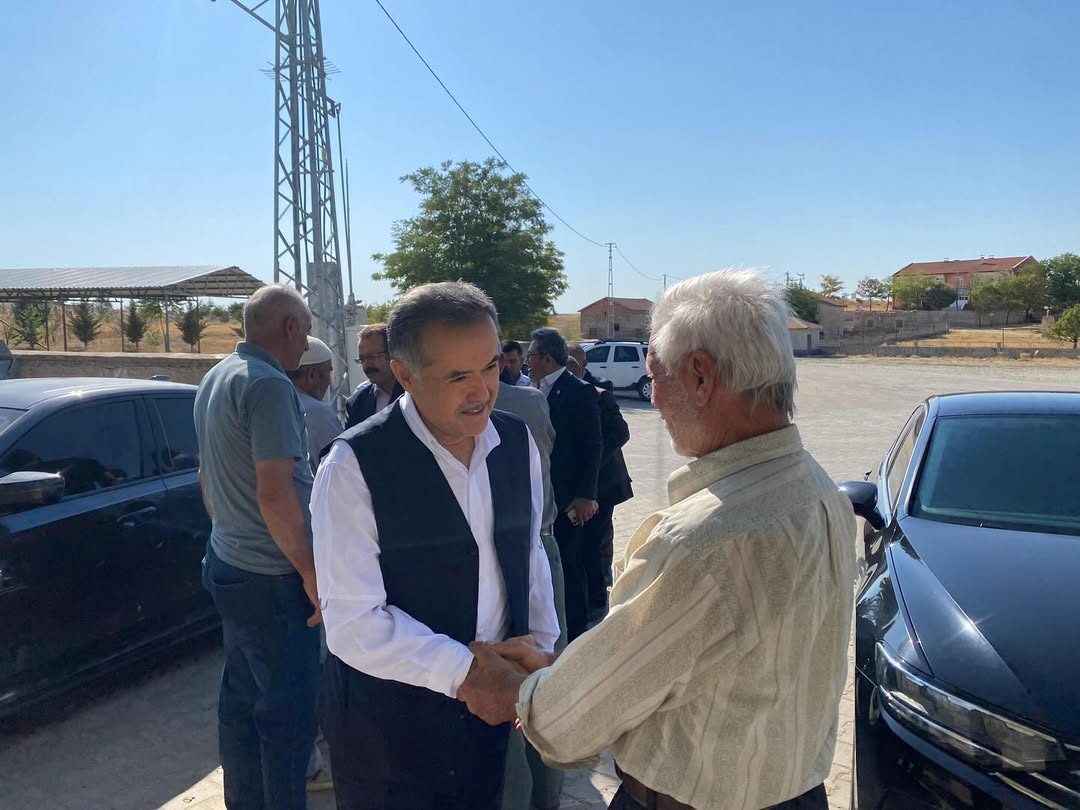 Aksaray AK Parti İl Başkanı Aktürk, Gökçe Köyü'nde Hemşehrileriyle Buluştu