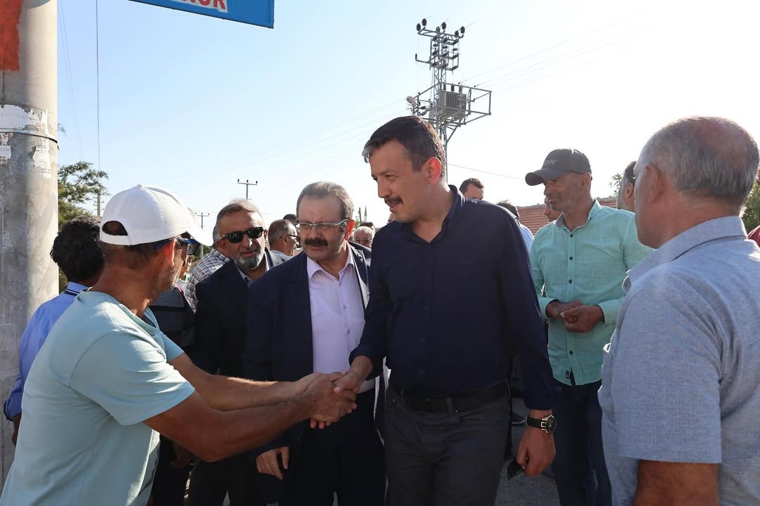 Aksaray AK Parti İl Başkanı Aktürk Yalnızceviz Köyü'nde Hemşehrilerle Buluştu
