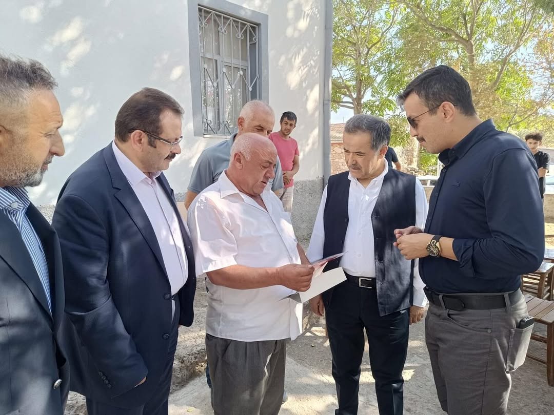 Aksaray AK Parti Heyeti Gaziyi Ziyaret Etti