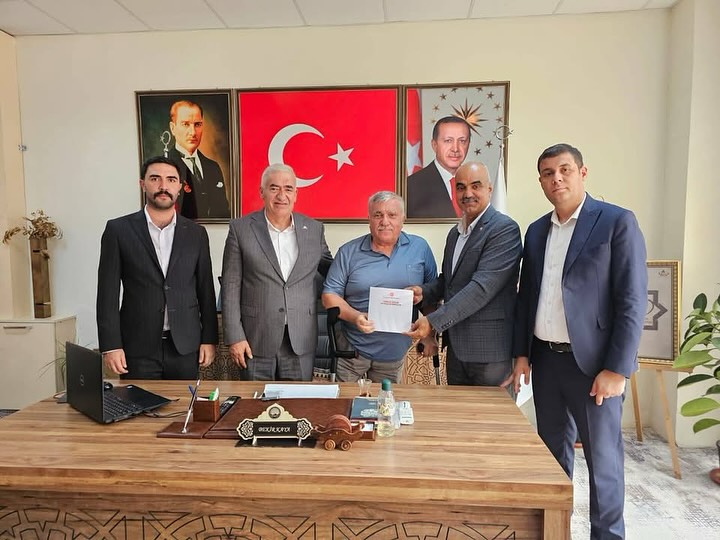 MHP Heyeti Aksaray Engelliler Derneği Başkanı Kaya'yı Ziyaret Etti