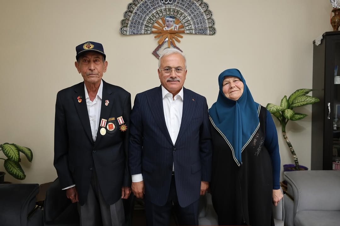 Aksaray Valisi Kumbuzoğlu Gaziler Günü'nde Gazileri Ziyaret Etti