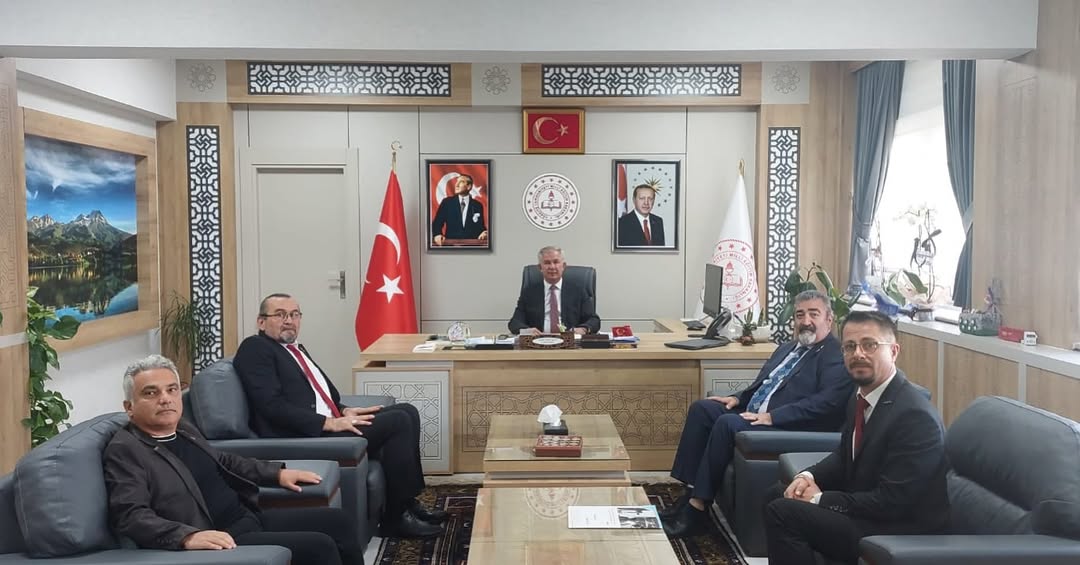Aksaray İl Milli Eğitim Müdürü Metin Alpaslan'ı Eğitim İş Sendikası Ziyaret Etti