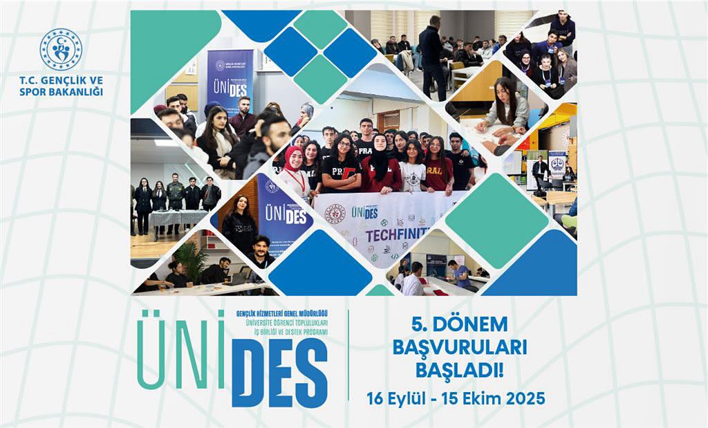 Aksaray Üniversitesi Öğrenci Kulüplerine Büyük Destek: ÜNİDES 5 Dönemi Başvuruları Başladı