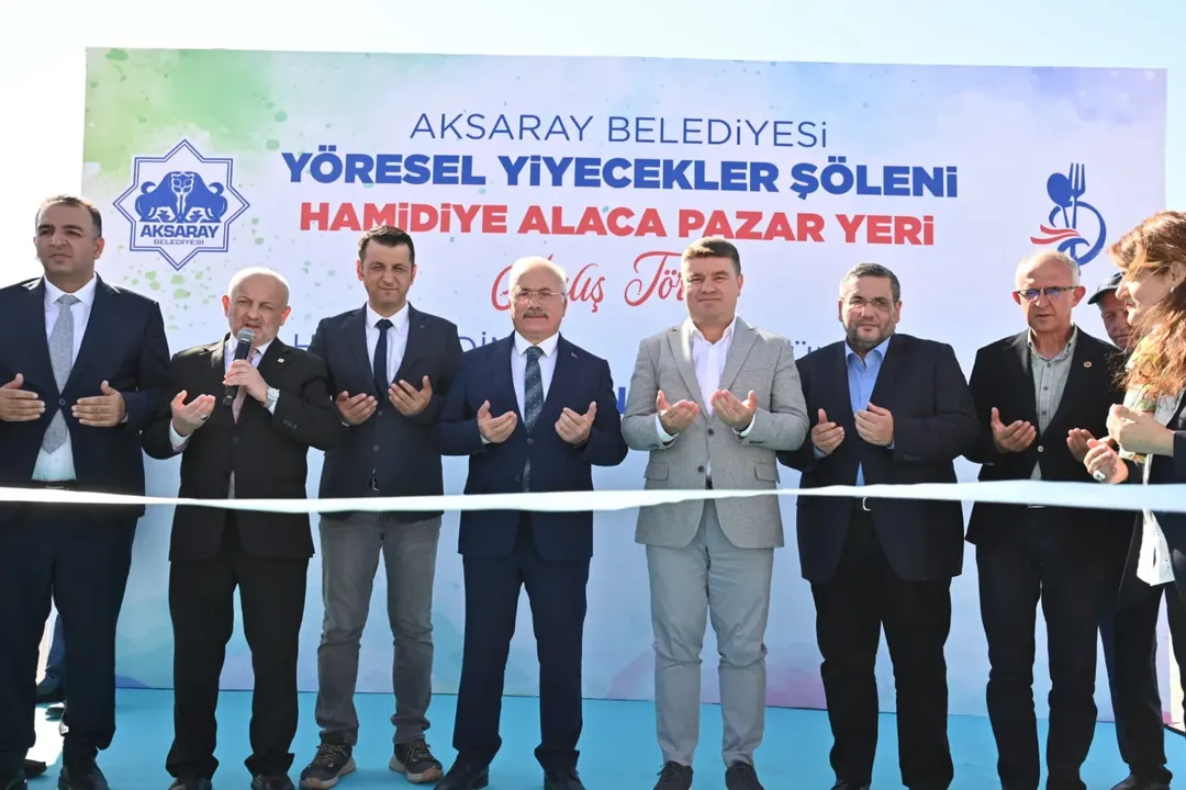 Aksaray'da Kırım Tatarı Hemşehrilerin Etkinliğiyle Pazar Yeri Açılışı Yapıldı