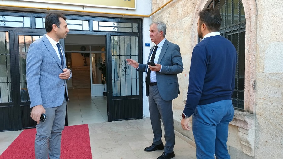 Aksaray İl Milli Eğitim Müdürü Metin Alpaslan, Ortaköy'de İncelemelerde Bulundu