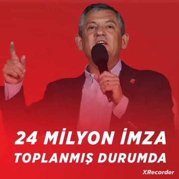 24 Milyon İmza Toplandı: Hedef 3 Milyon 834 Bin İmza Daha
