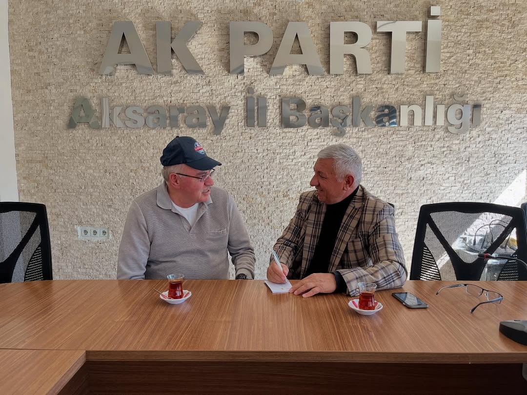 AK Parti Aksaray İl Başkanlığı'nda Vatandaş Buluşması