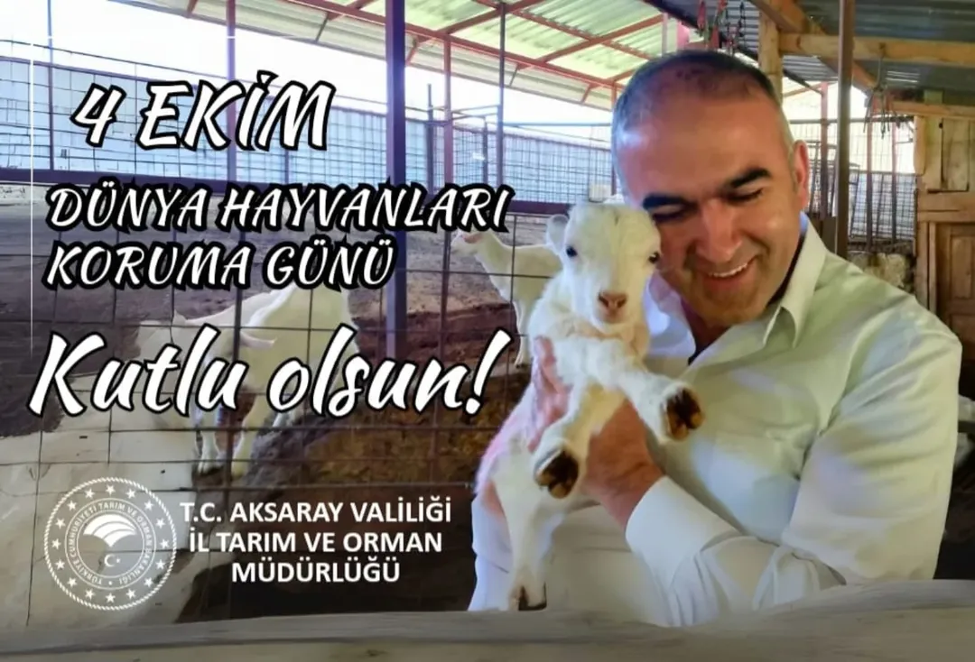 Aksaray'da 4 Ekim Dünya Hayvanları Koruma Günü Kutlandı