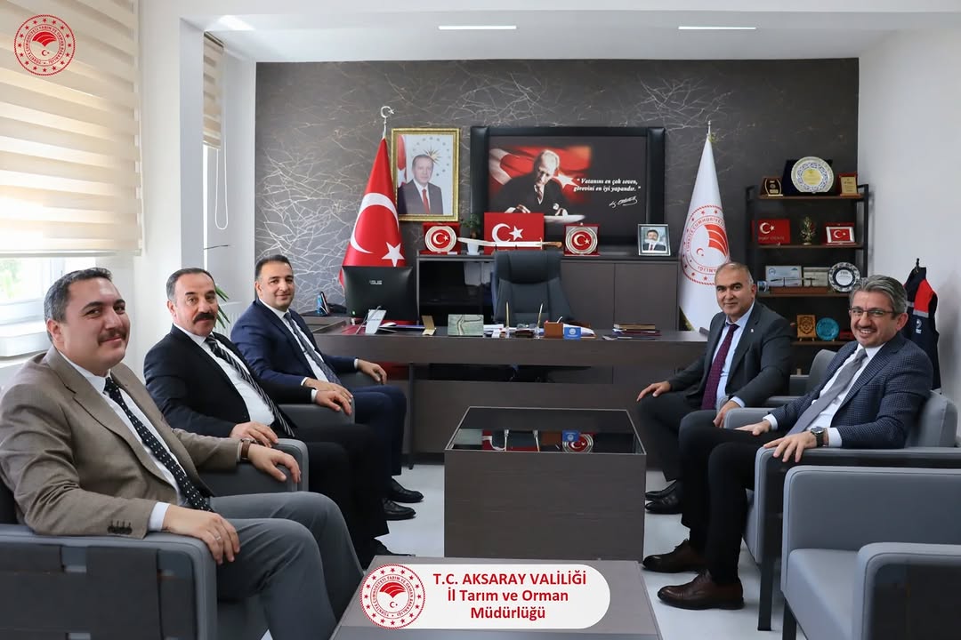 Aksaray'da Kamu Kurumları Arasında Dayanışma Ziyareti
