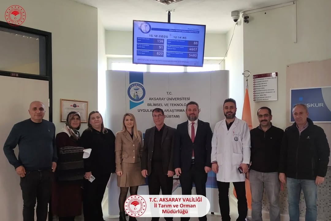 Aksaray'da Laboratuvar Denetimleri Gerçekleştirildi