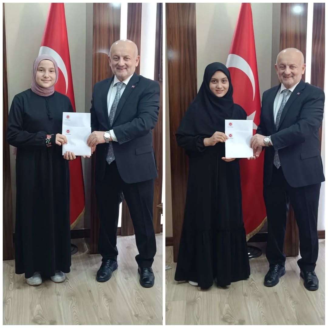 Aksaray'da Hafızlık Yarışmalarında Başarı Gösteren Öğrenciler Ödüllendirildi