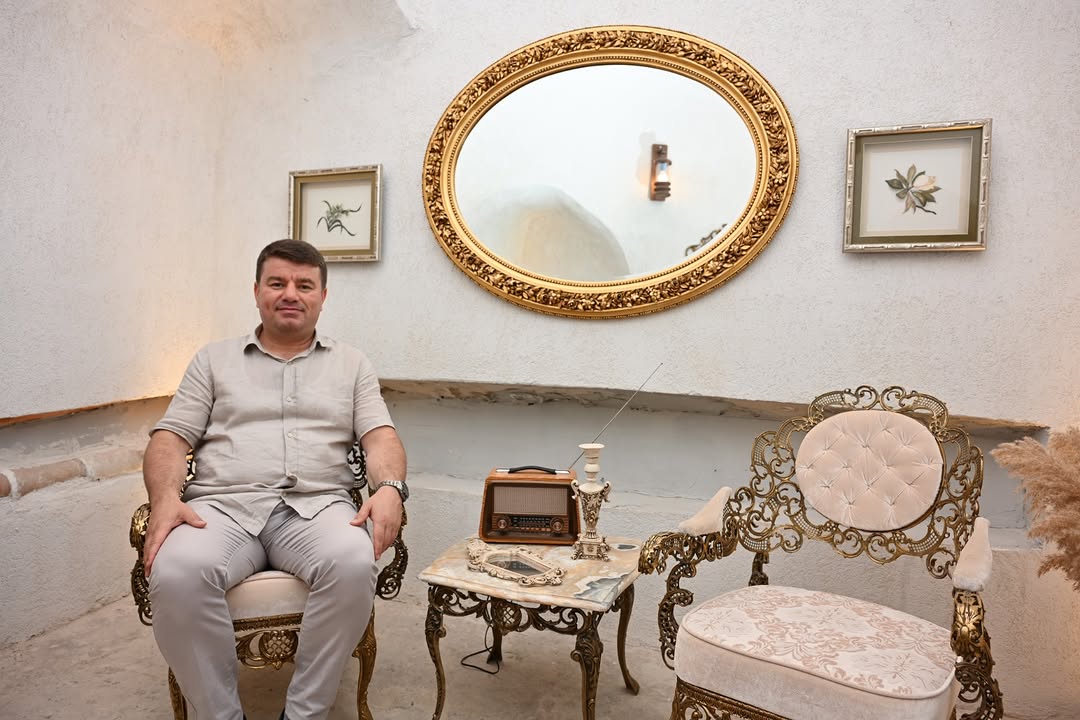 Aksaray Belediye Başkanı Evren Dinçer, Tarihi Kılıçaslan Hamamı'ndan Sabah Mesajı Verdi