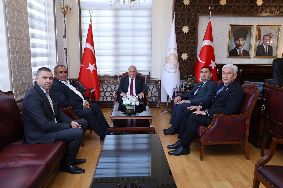 Aksaray Valisi Kumbuzoğlu, Muhtarlar Derneği Başkanlarını Kabul Etti