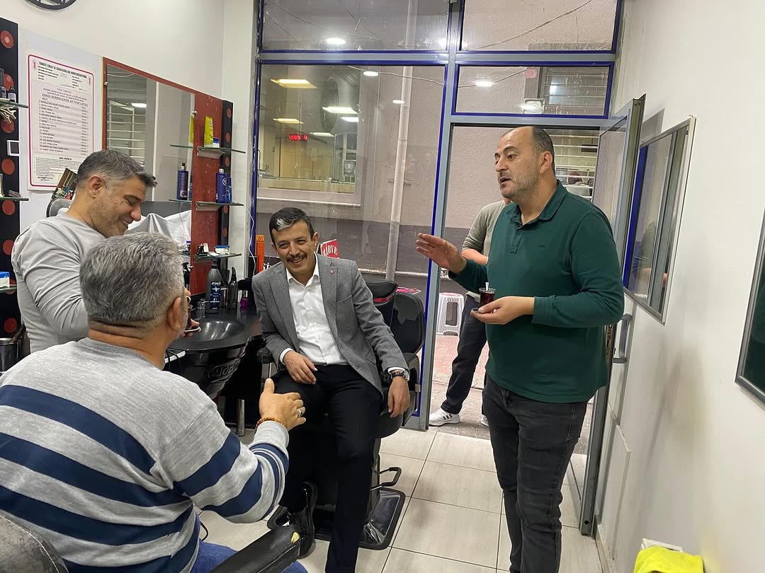AK Parti Aksaray İl Başkanı Hamza Aktürk Esnaf Ziyaretlerinde Bulundu