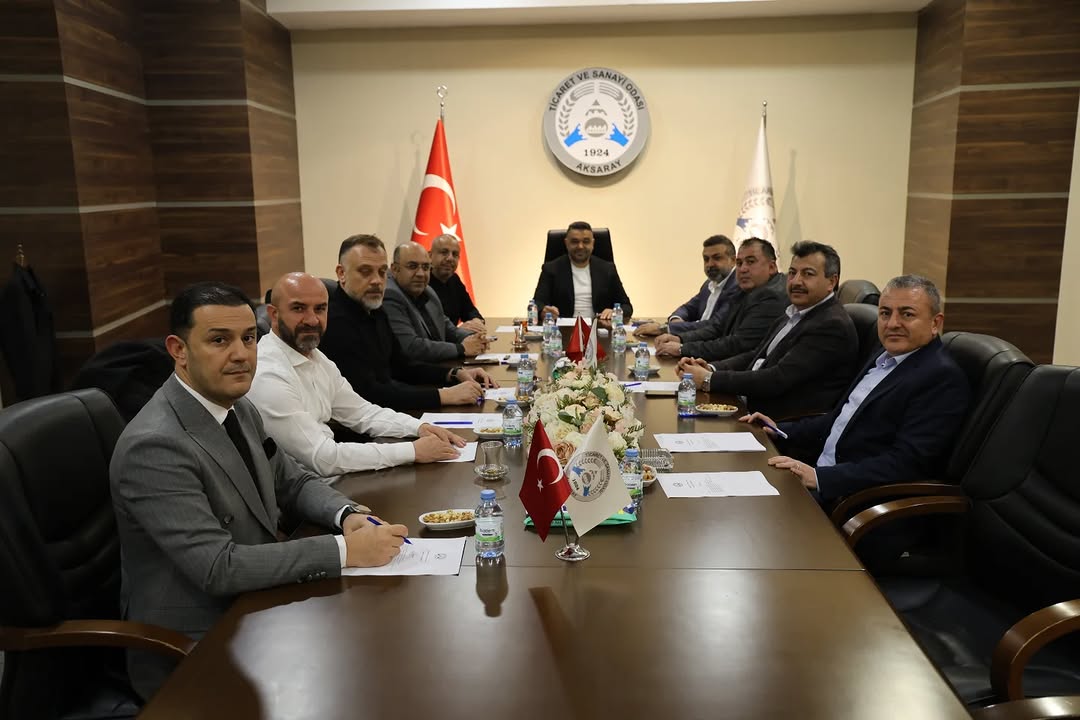 Aksaray TSO, Haftalık Olağan Toplantısını Gerçekleştirdi