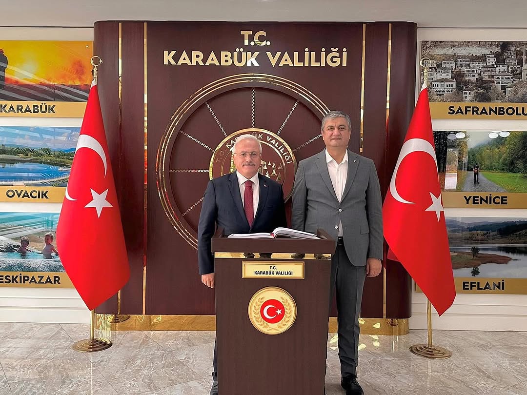 Aksaray Valisi Kumbuzoğlu, Karabük'te Vali Yavuz'u Ziyaret Etti