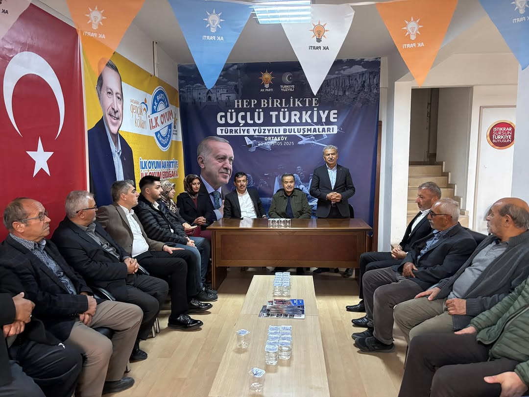 AK Parti Aksaray Milletvekili Cengiz Aydoğdu, Ortaköy İlçe Teşkilatı ile Danışma Toplantısı Gerçekleştirdi