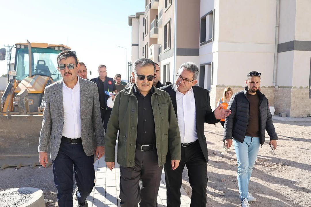 Aksaray'da 694 Konutluk TOKİ Projesinde Son Durum Değerlendirildi
