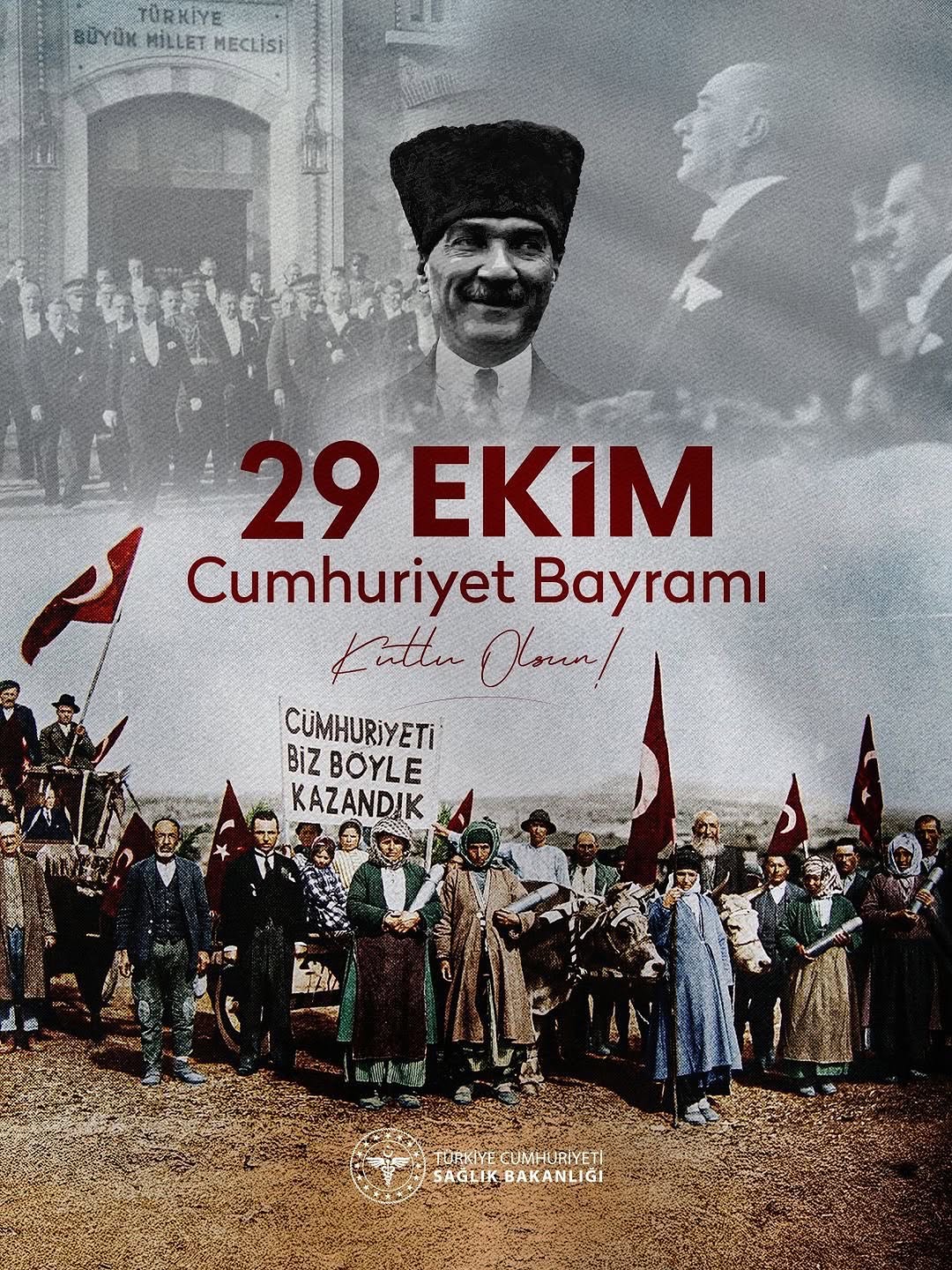 Aksaray İl Sağlık Müdürü'nden 29 Ekim Cumhuriyet Bayramı Mesajı