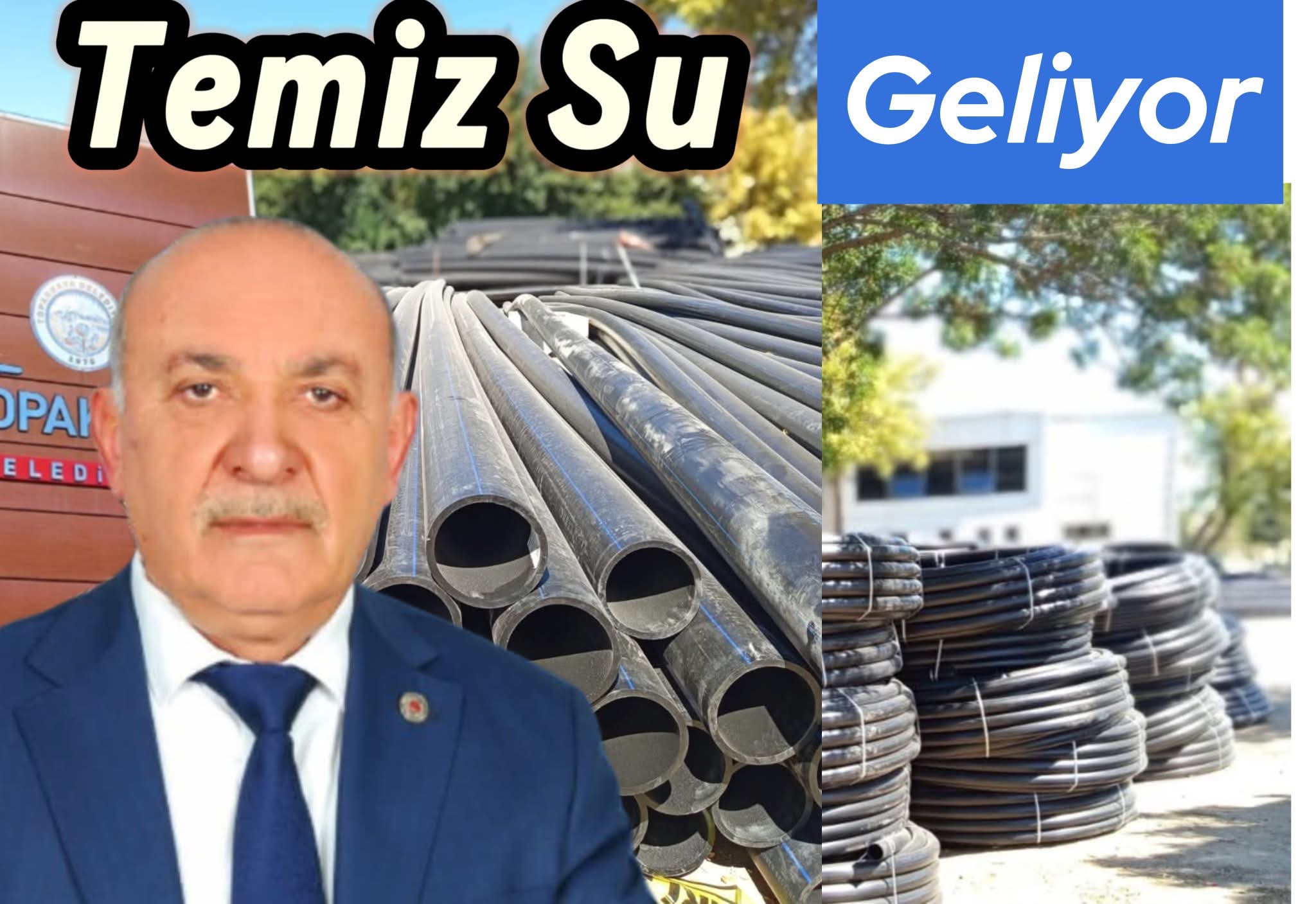 Topakkaya, Sağlıklı Suya Kavuşuyor: 45 Yıllık Altyapı Sorunu Çözülüyor