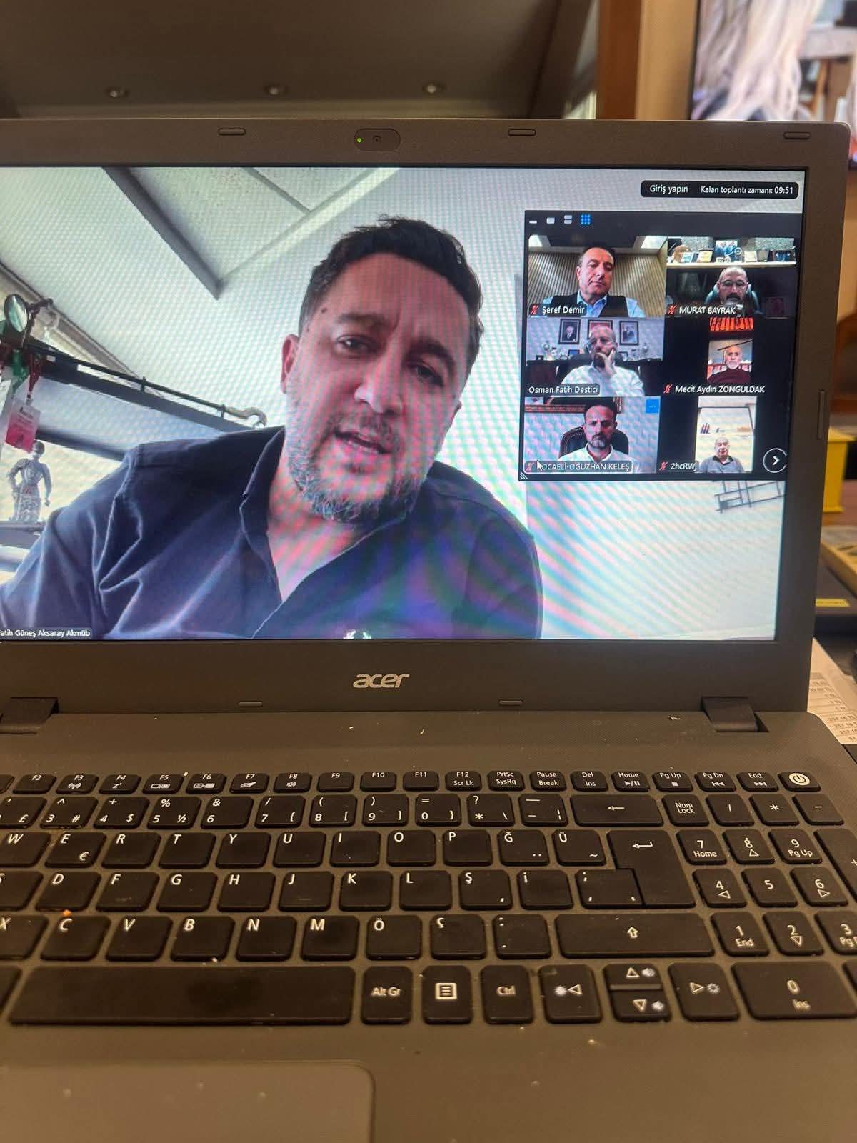 İMKON Genel merkezi yönetim kasım ayı kurulu toplantısı zoom üzerinden yapıldı.