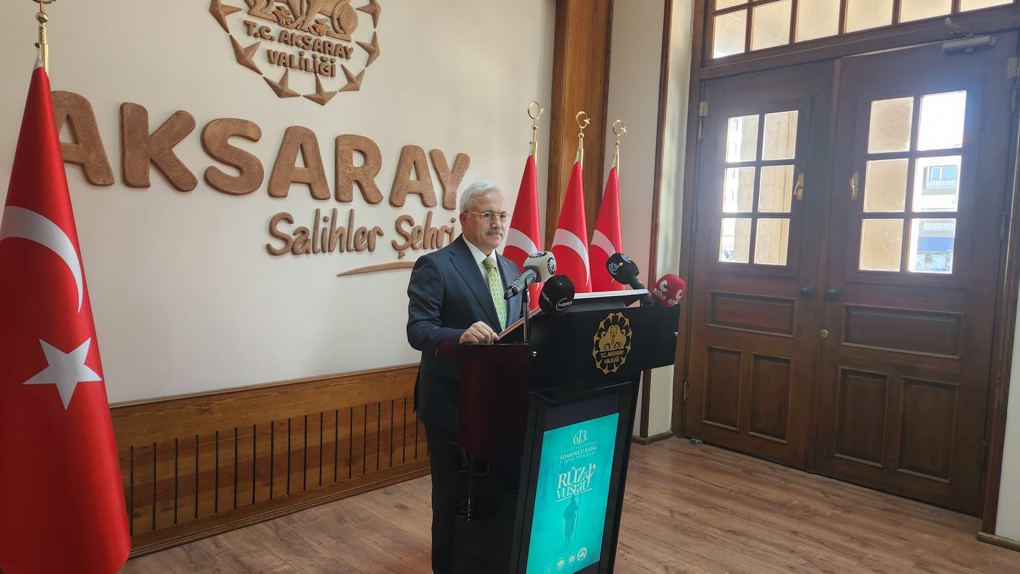 Aksaray Valisi Kumbuzoğlu Duyurdu: TBMM Başkanı Numan Kurtulmuş Aksaray’a Geliyor