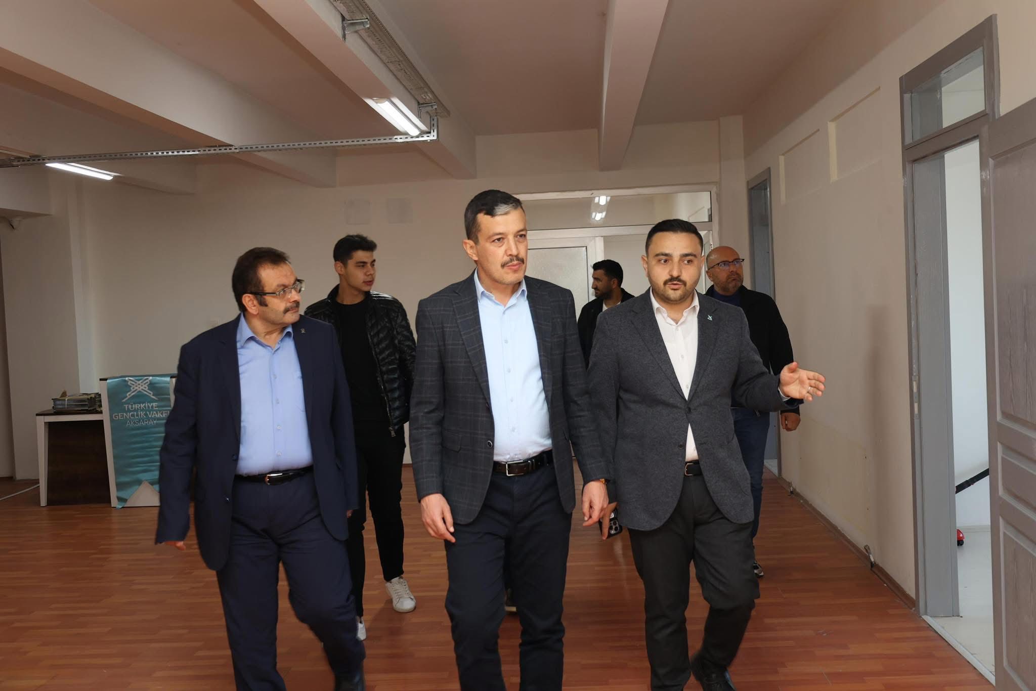 AK PARTİ HEYETİNDEN SİVİL TOPLUM KURULUŞLARINA ZİYARET TURU