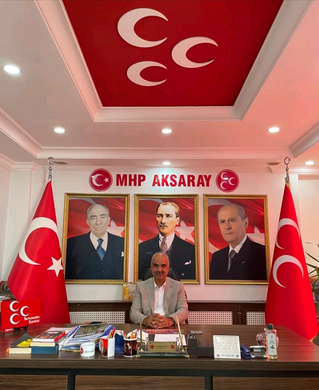 MHP İl Başkanı  Burhanettin KARATAŞ'ın 