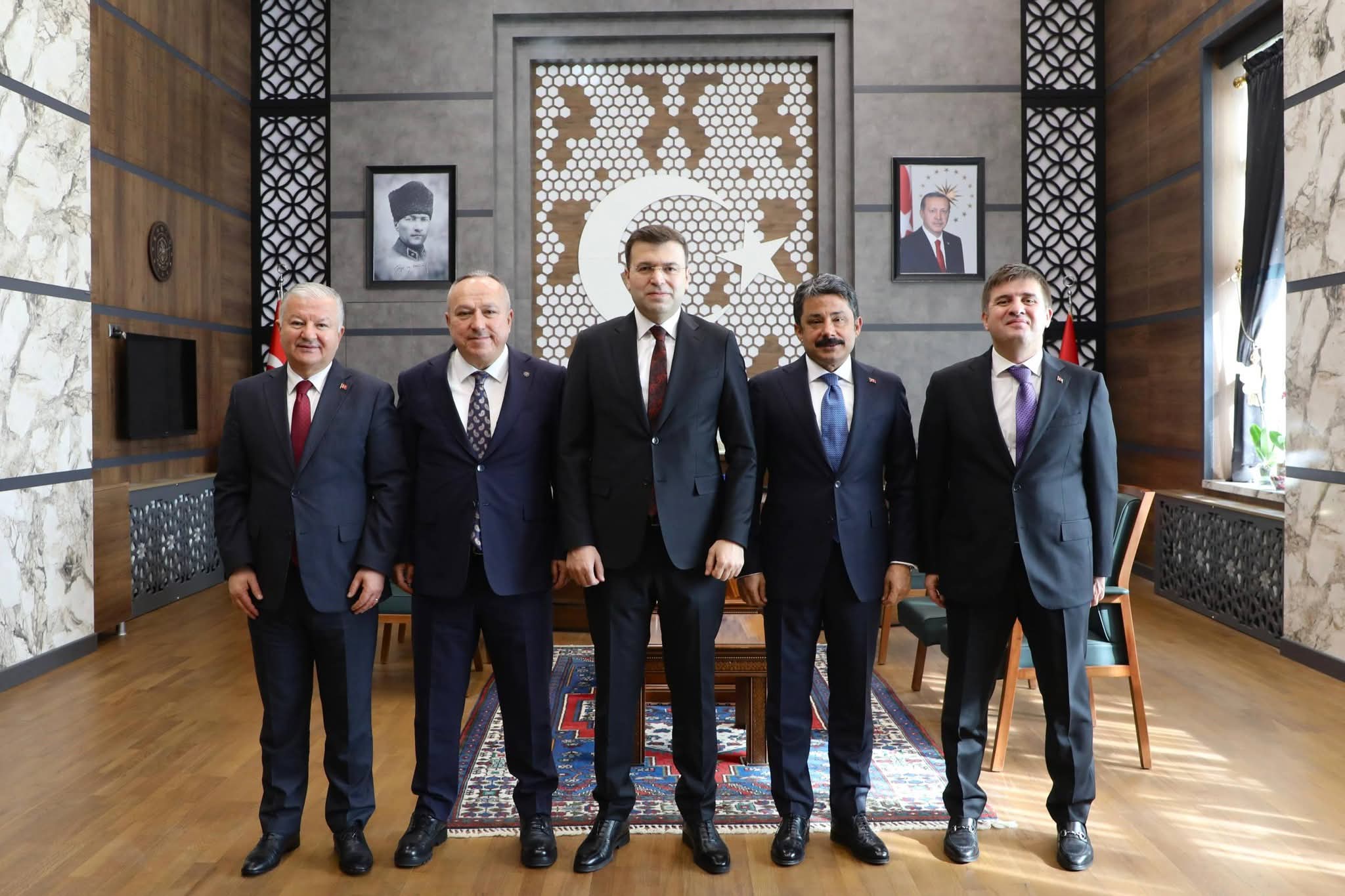 AHİKA Yönetim Kurulu’ndan Niğde Valisi Akmeşe’ye Hayırlı Olsun Ziyareti