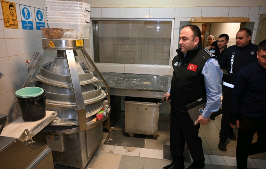 ZABITA EKİPLERİNDEN RAMAZAN ÖNCESİ FIRIN VE UNLU MAMUL DENETİMİ