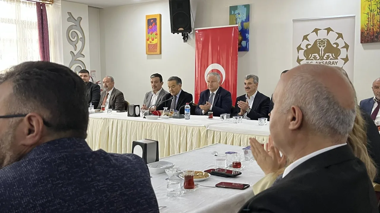 Aksaray'da Ramazan Bayramı Protokol Buluşması