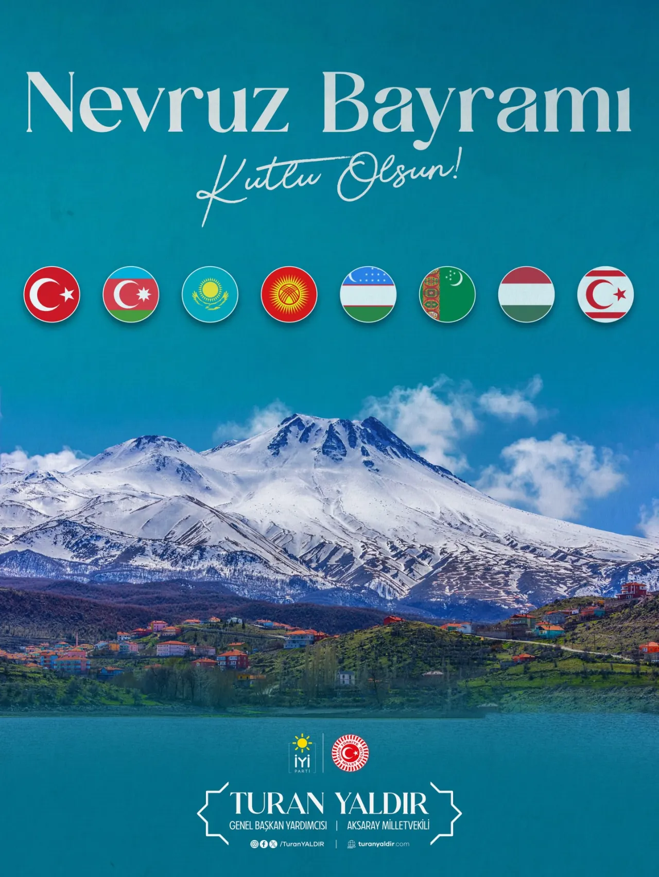Aksaray Milletvekili Turan Yaldır'dan Nevruz Mesajı: 