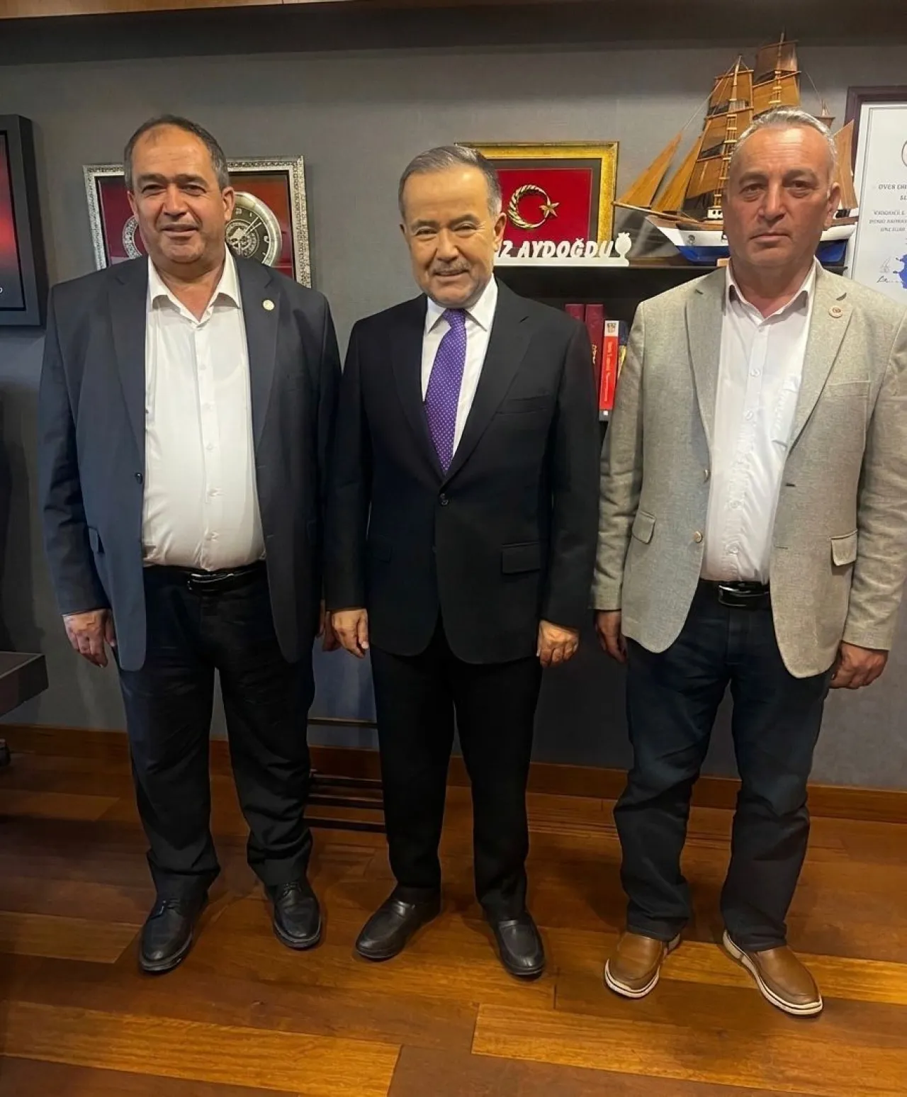 AK Partili Aydoğdu, Ziraat Odası ve Muhtardan Ziyaret Aldı