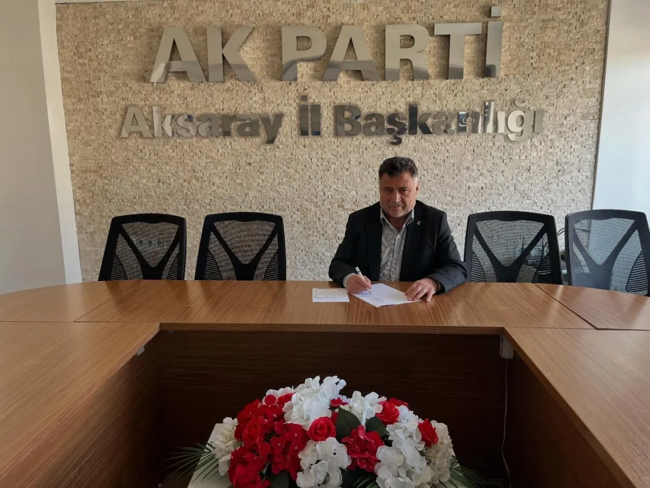 Aksaray AK Parti İl Başkan Yardımcısı Nöbetçi Olarak Hizmette