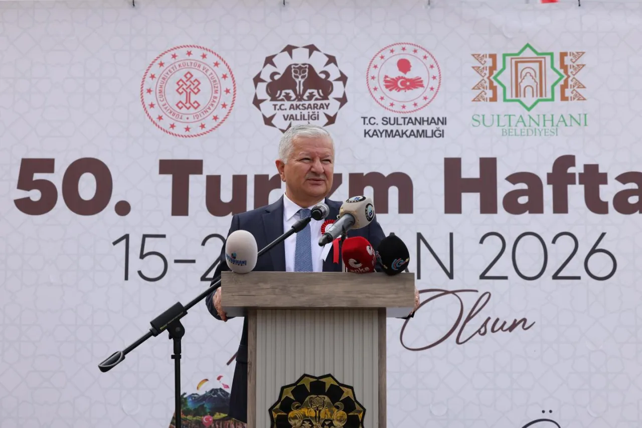 Aksaray'da 50. Turizm Haftası Sultanhanı Kervansarayı'nda Kutlandı
