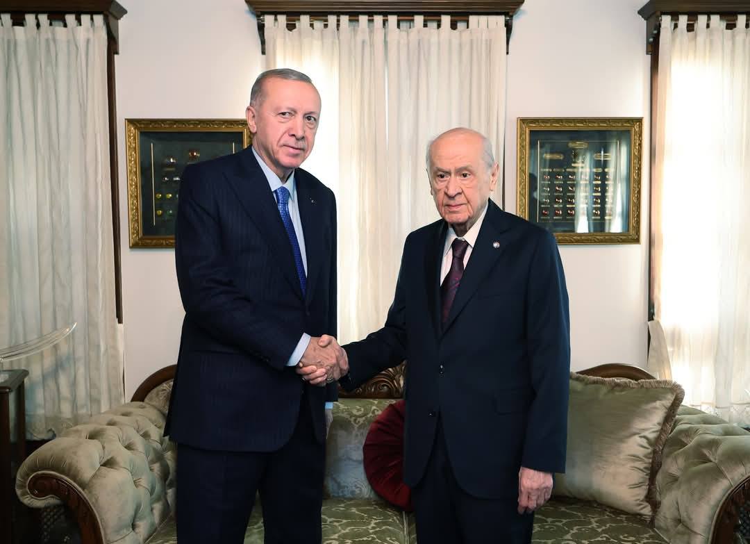 Erdoğan ve Bahçeli Konutta Bir Araya Geldi